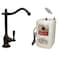 Westbrass Victorian 9" 1-Handle Hot Water Dispenser Faucet with Quick Heating Tank, Oil Rubbed Bronze D204HFP-12 - alternate 1